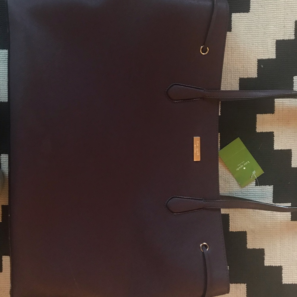 Large Kate Spade Mahogany purse